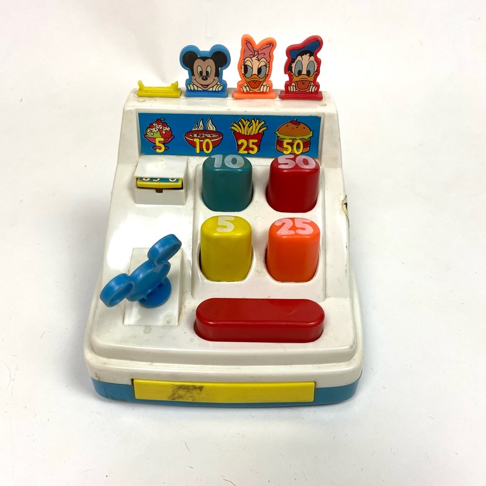 Vintage Disney Carry Toy Register